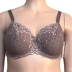 Chantelle Rive Gauche Side Support Underwire Bra 3281 US 38DDD